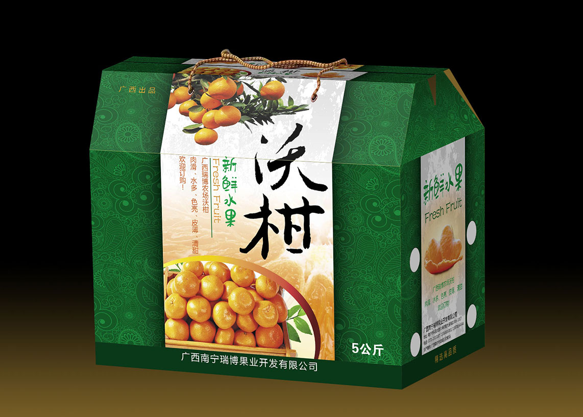 柑橘包装效果图-A
